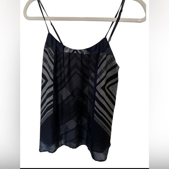 Vince 100% silk spaghetti strap top. Size small. Very good condition. - Picture 1 of 5